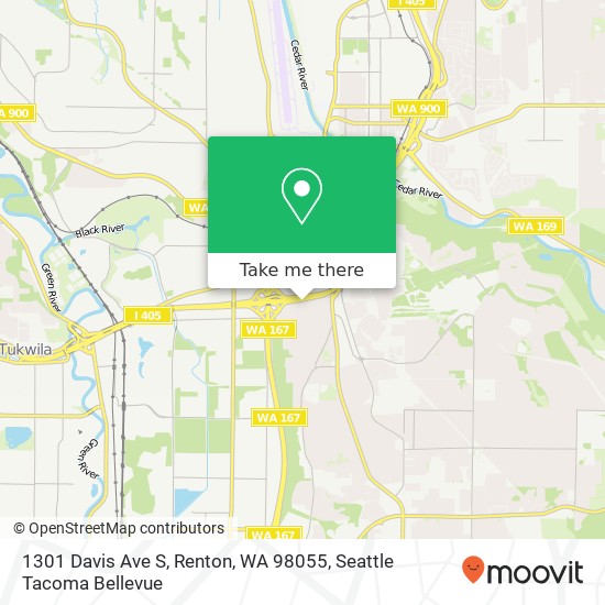 1301 Davis Ave S, Renton, WA 98055 map