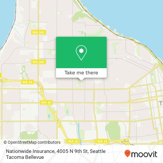 Nationwide Insurance, 4005 N 9th St map