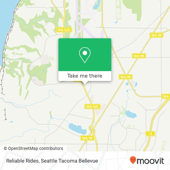 Reliable Rides map