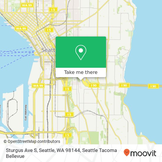 Sturgus Ave S, Seattle, WA 98144 map