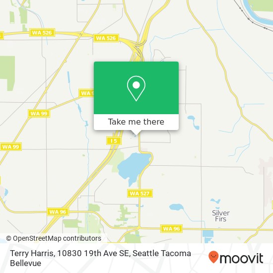 Mapa de Terry Harris, 10830 19th Ave SE