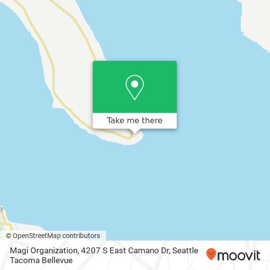 Mapa de Magi Organization, 4207 S East Camano Dr