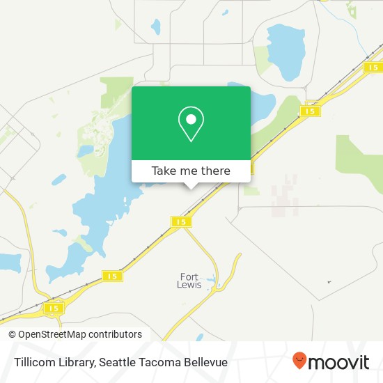 Mapa de Tillicom Library
