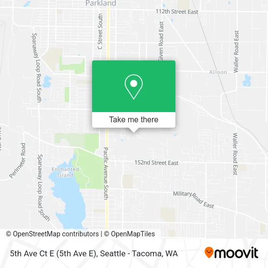 5th Ave Ct E map