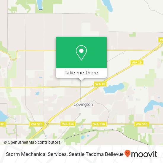 Mapa de Storm Mechanical Services, 18009 SE 254th St