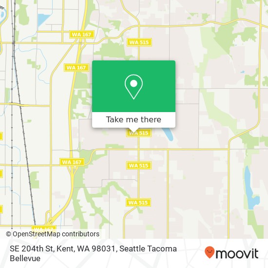 SE 204th St, Kent, WA 98031 map