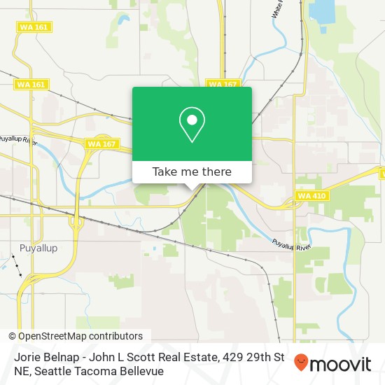 Jorie Belnap - John L Scott Real Estate, 429 29th St NE map