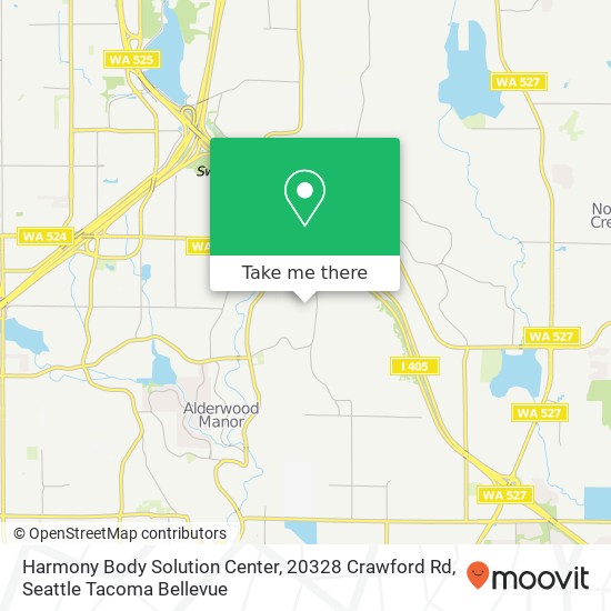 Harmony Body Solution Center, 20328 Crawford Rd map
