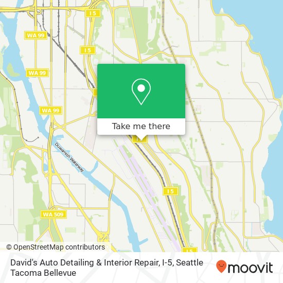 Mapa de David's Auto Detailing & Interior Repair, I-5