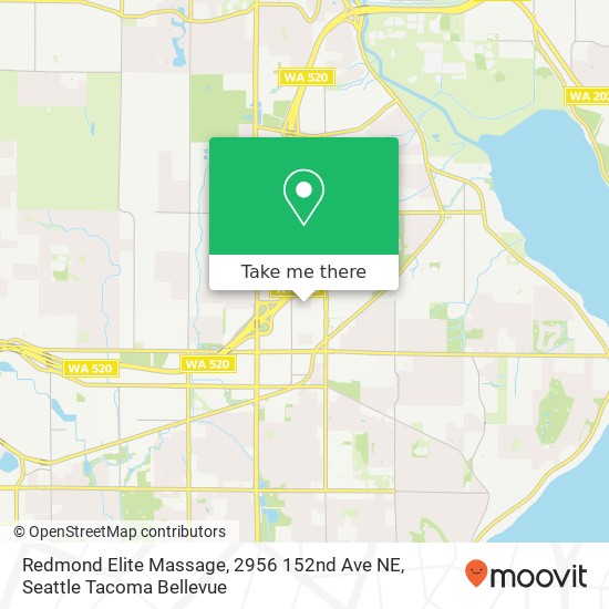 Redmond Elite Massage, 2956 152nd Ave NE map