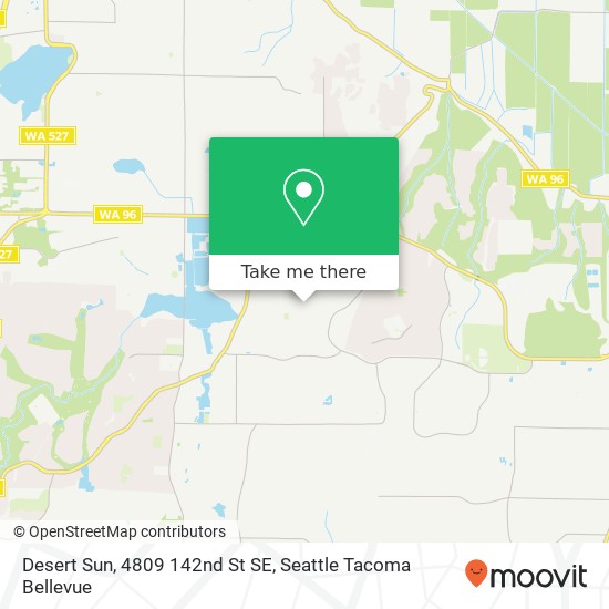 Mapa de Desert Sun, 4809 142nd St SE