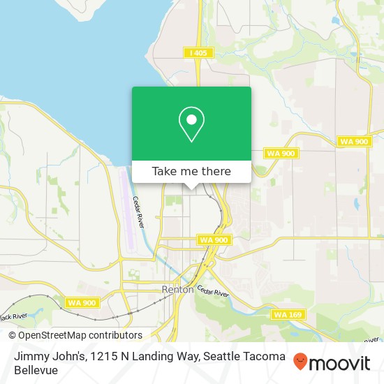 Jimmy John's, 1215 N Landing Way map