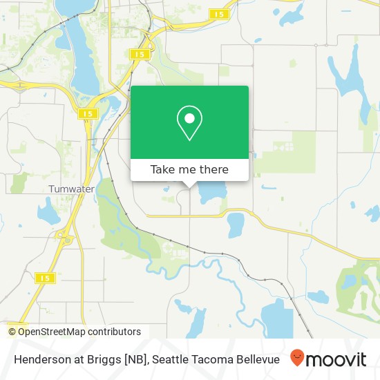 Henderson at Briggs [NB] map