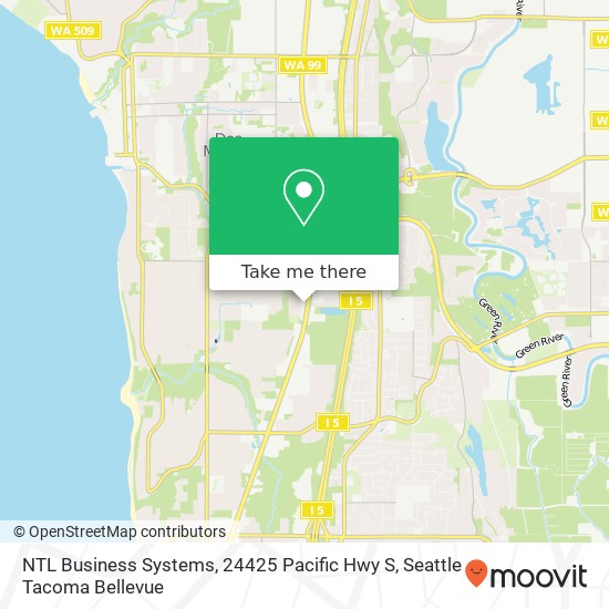 NTL Business Systems, 24425 Pacific Hwy S map