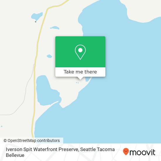 Mapa de Iverson Spit Waterfront Preserve