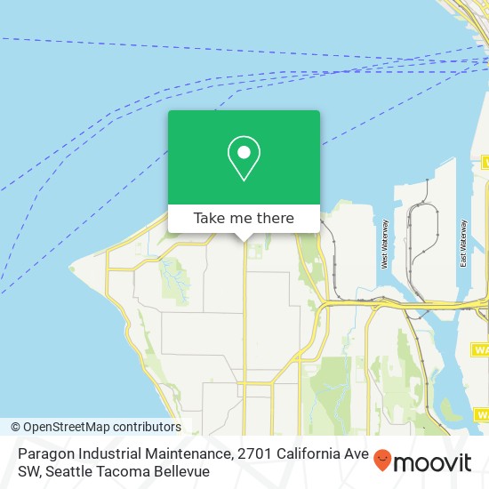 Paragon Industrial Maintenance, 2701 California Ave SW map