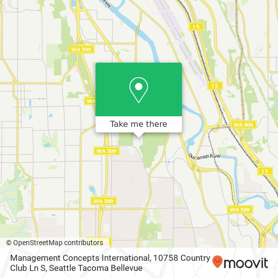 Management Concepts International, 10758 Country Club Ln S map