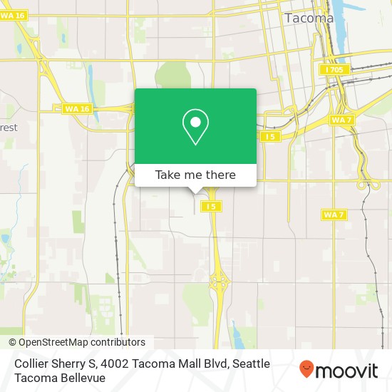 Collier Sherry S, 4002 Tacoma Mall Blvd map
