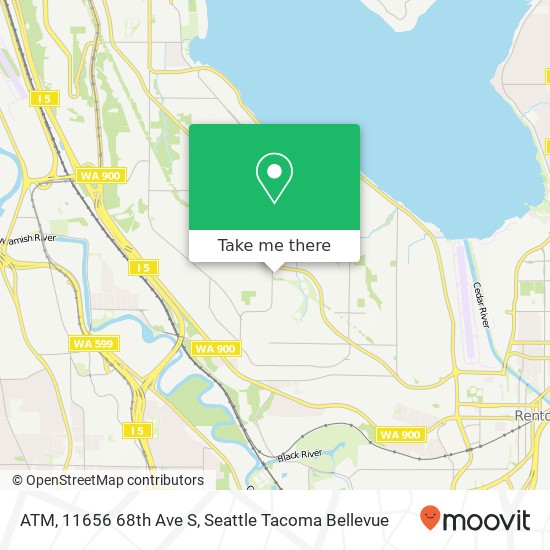 Mapa de ATM, 11656 68th Ave S