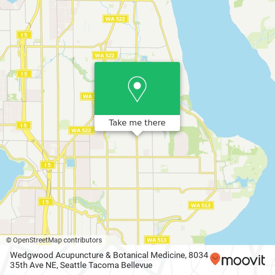 Wedgwood Acupuncture & Botanical Medicine, 8034 35th Ave NE map