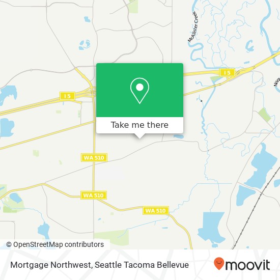 Mortgage Northwest, 507 Hidden Forest Dr SE map