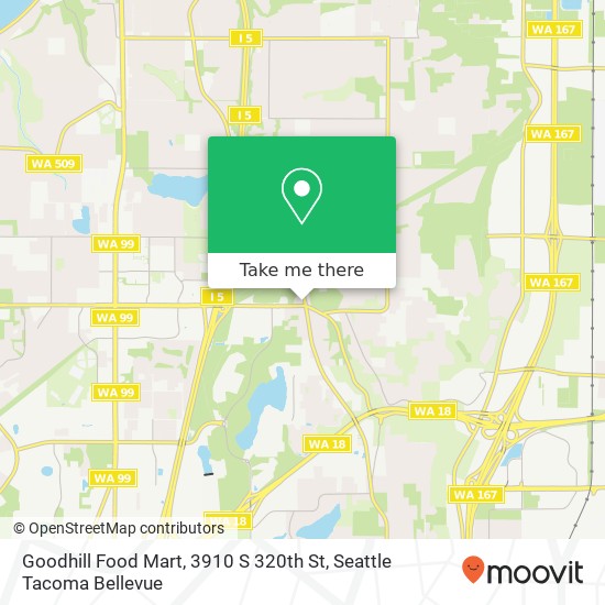 Goodhill Food Mart, 3910 S 320th St map