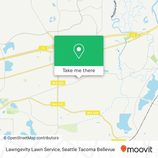 Mapa de Lawngevity Lawn Service, 724 Hawks Glen Dr SE