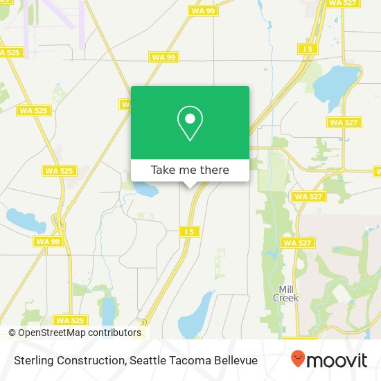Sterling Construction map