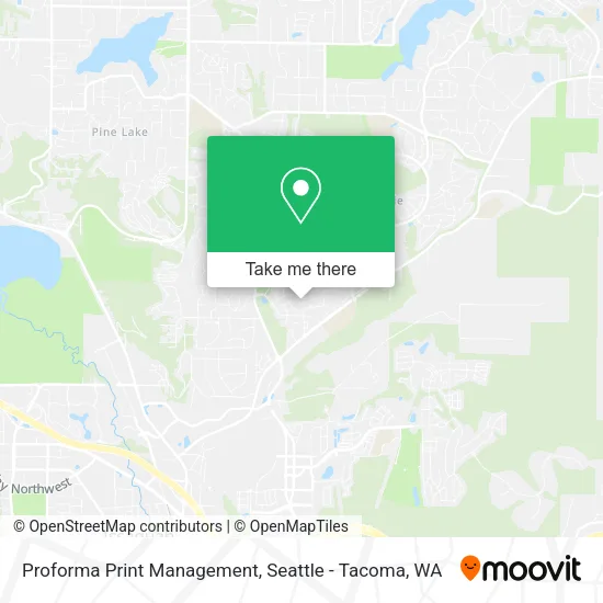Mapa de Proforma Print Management