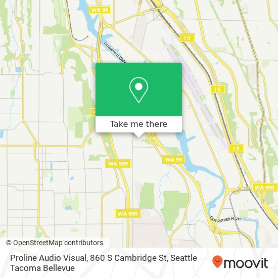 Proline Audio Visual, 860 S Cambridge St map