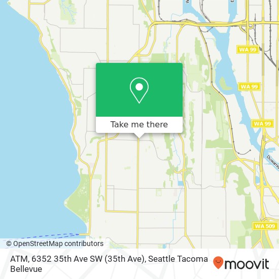 ATM, 6352 35th Ave SW map