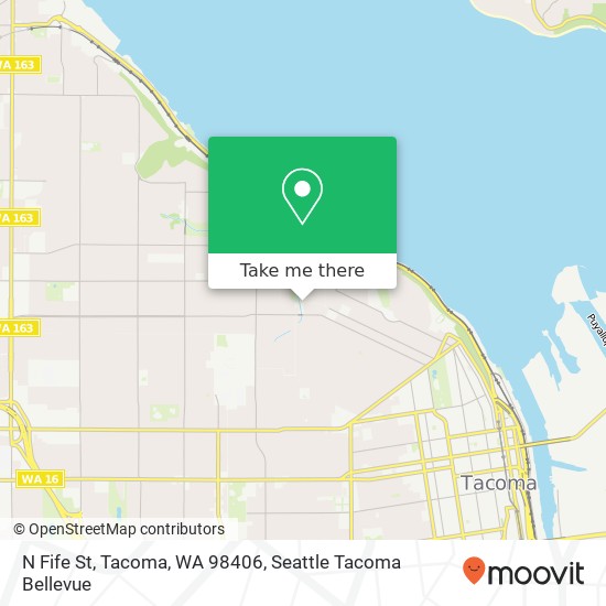 N Fife St, Tacoma, WA 98406 map