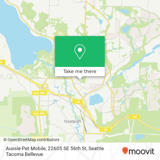 Mapa de Aussie Pet Mobile, 22605 SE 56th St