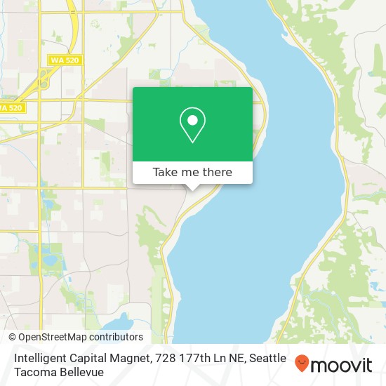 Mapa de Intelligent Capital Magnet, 728 177th Ln NE