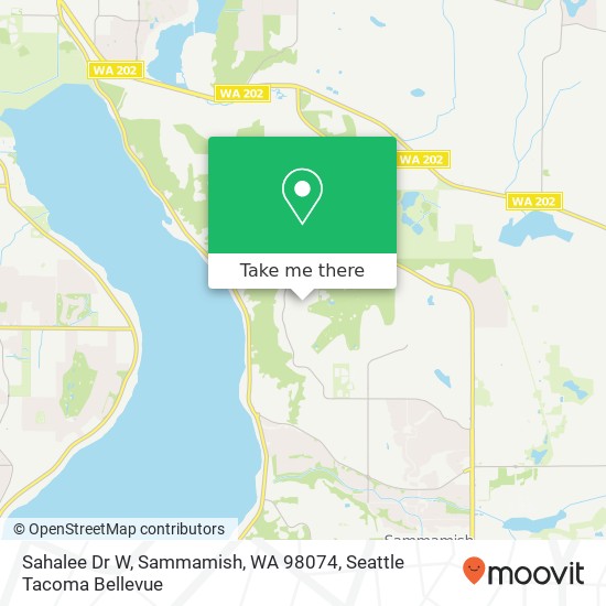 Sahalee Dr W, Sammamish, WA 98074 map