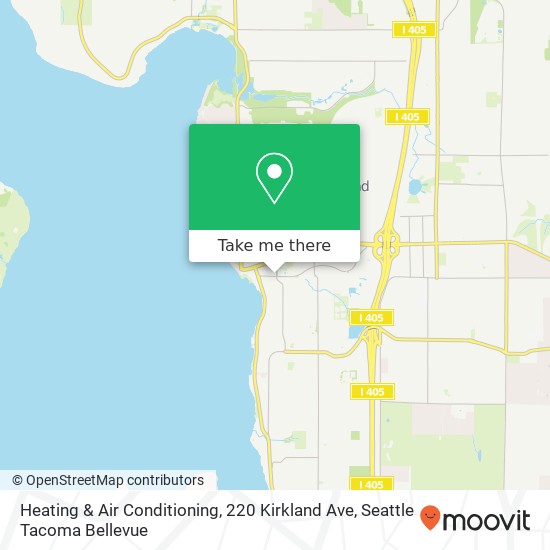 Heating & Air Conditioning, 220 Kirkland Ave map