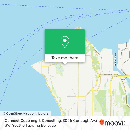 Mapa de Connect Coaching & Consulting, 3026 Garlough Ave SW