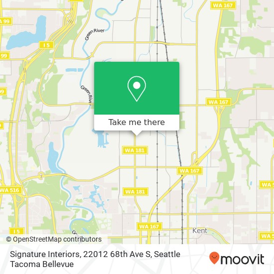 Signature Interiors, 22012 68th Ave S map