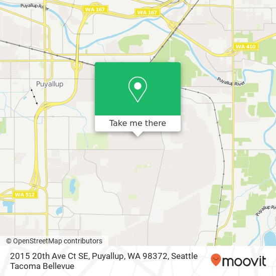 Mapa de 2015 20th Ave Ct SE, Puyallup, WA 98372