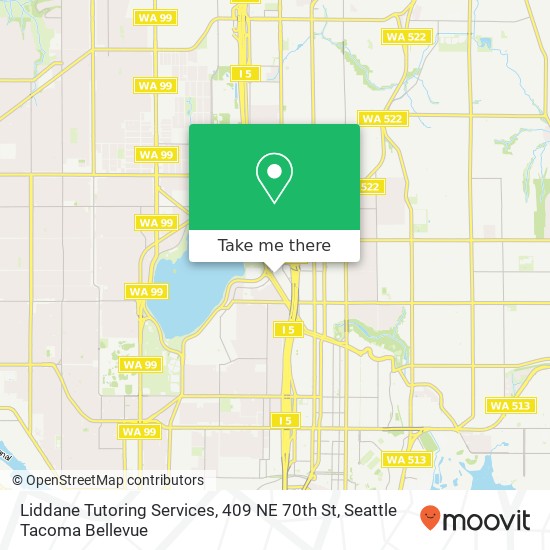 Liddane Tutoring Services, 409 NE 70th St map