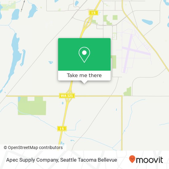 Mapa de Apec Supply Company, 8904 Kimmie St SW