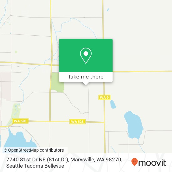7740 81st Dr NE (81st Dr), Marysville, WA 98270 map
