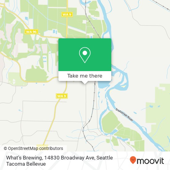 Mapa de What's Brewing, 14830 Broadway Ave