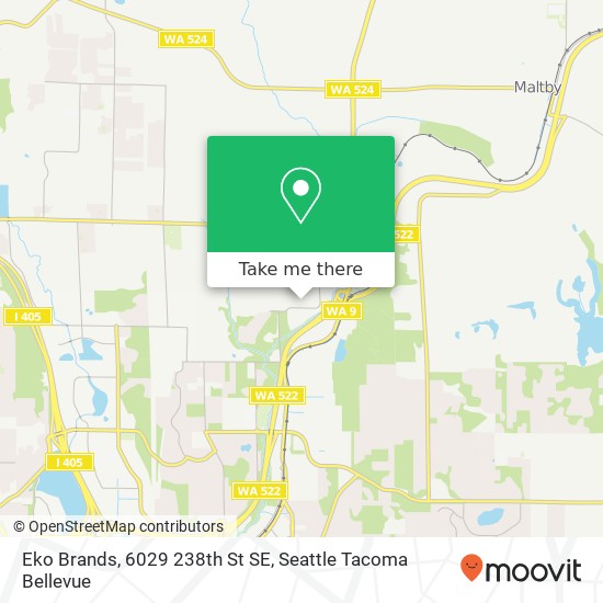 Eko Brands, 6029 238th St SE map