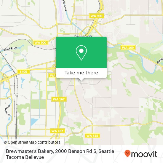 Mapa de Brewmaster's Bakery, 2000 Benson Rd S