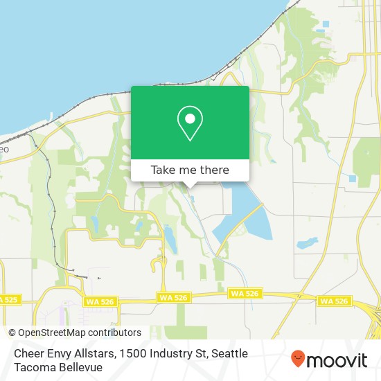 Cheer Envy Allstars, 1500 Industry St map