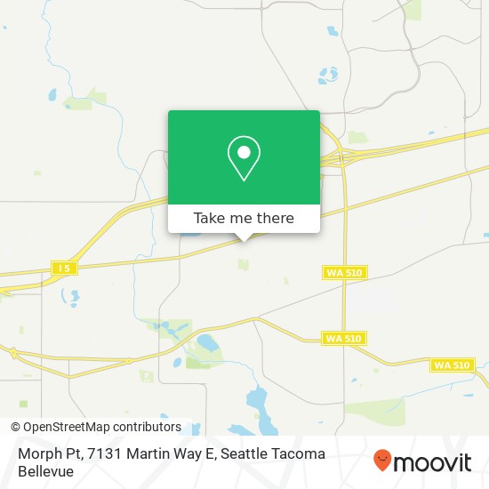 Morph Pt, 7131 Martin Way E map