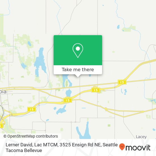 Mapa de Lerner David, Lac MTCM, 3525 Ensign Rd NE