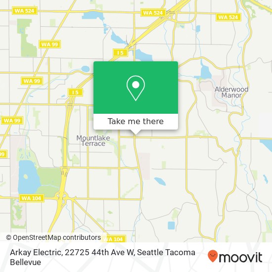 Arkay Electric, 22725 44th Ave W map