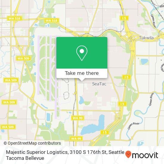 Majestic Superior Logistics, 3100 S 176th St map